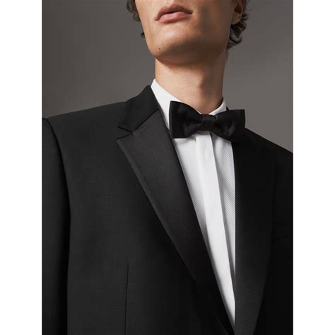 burberry tux|Burberry black wool tuxedo suit.